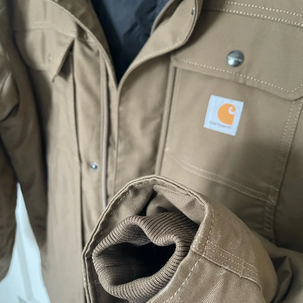 Carhartt Full Swing Relaxed Mens MEDIUM 3M insulated tech coat jacket NEW NWT - Picture 13 of 16